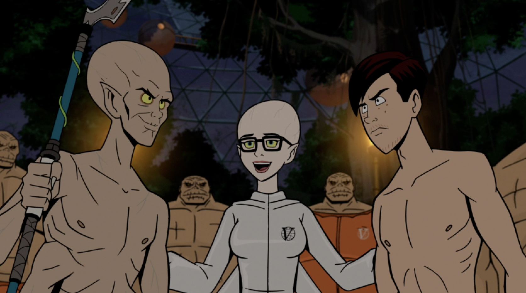 The Venture Bros "What Color is Your Cleansuit?" part 4.